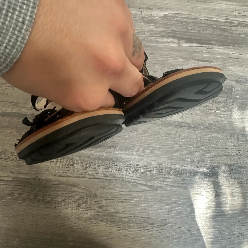 Merrell Sirah Cloak Wedge Black Grain Leather Shoe